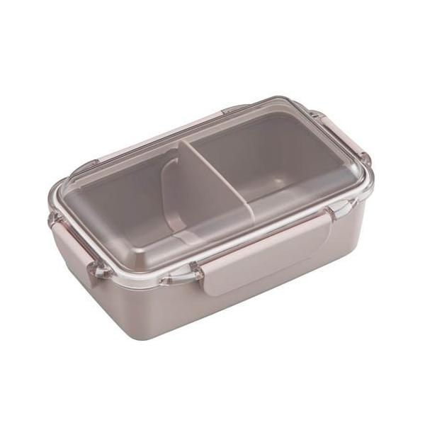 こむぎさん専用※2本セット カームカラー ランチボックス 仕切付 650mL モカ PCD-650 ( 1個