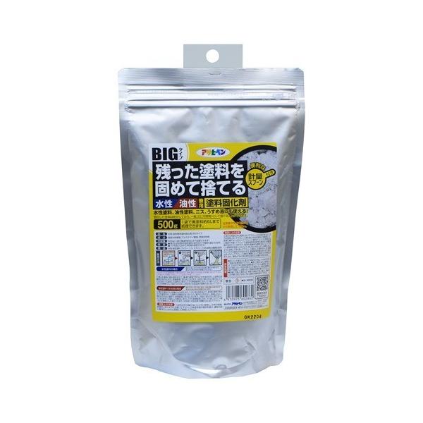 アサヒペン 水性・油性兼用塗料固化剤 ビッグ ( 500g )/ : 爽快