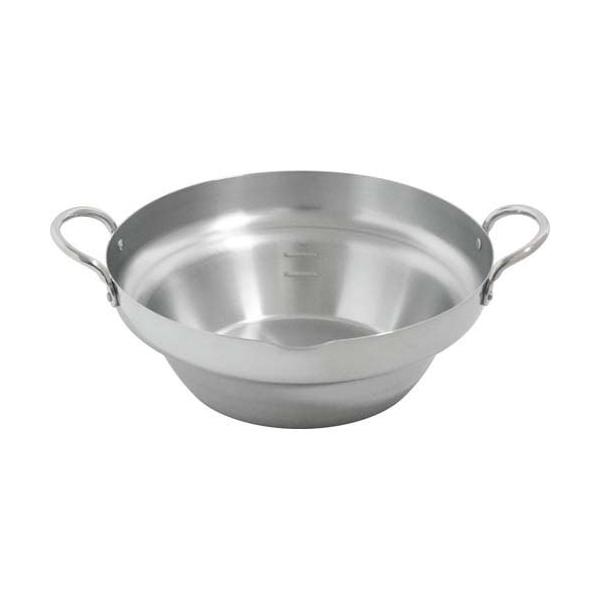 ウルシヤマ金属 ステンレス段付き揚げ鍋24cm DAG-24W ( 1個 ) : 爽快