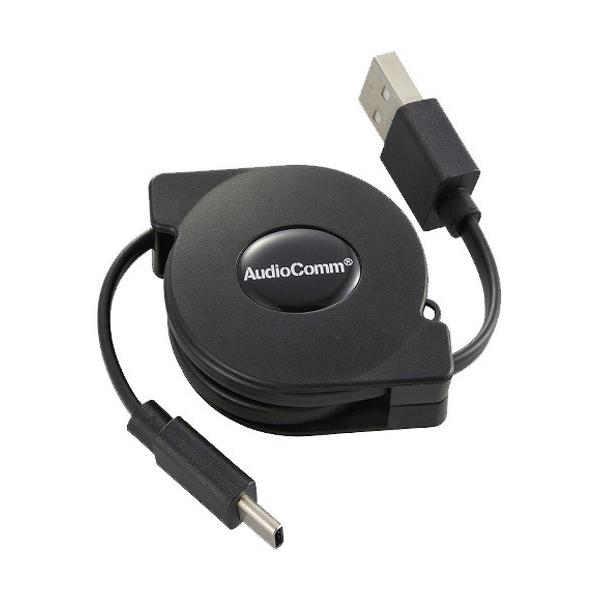 AudioComm USBP[u TypeC 0.8m 莮  SMT-L08MCA-K ( 1 )/ OHM