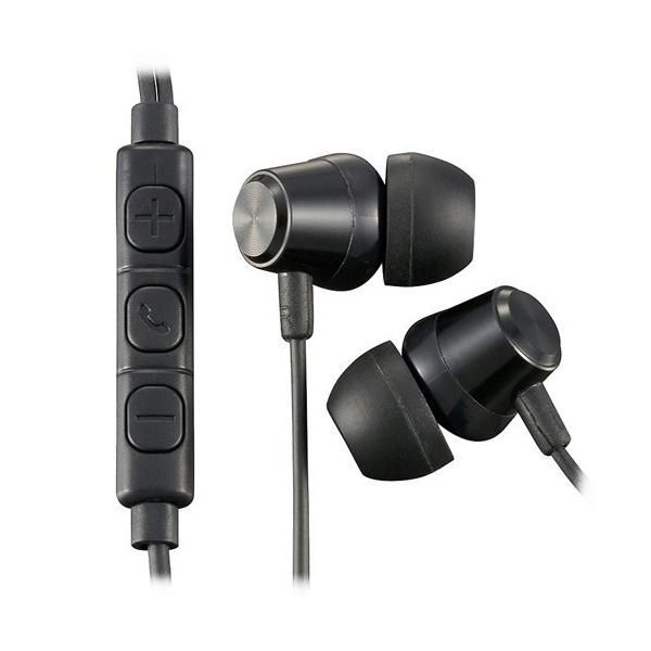 AudioComm �X�}�z�Ή� �X�e���I�C���i�[�z�� �u���b�N HP-B172N-K ( 1�� )/ OHM