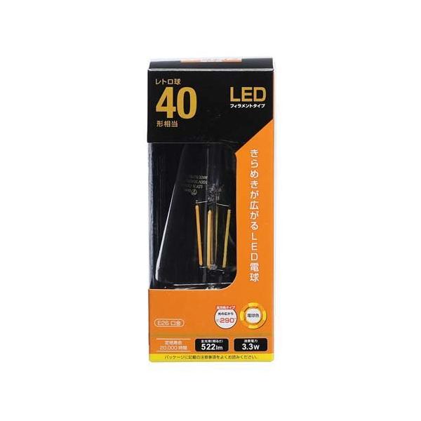 LED�d�� �t�B�������g ���g���� E26 40�`���� �d���F LDF3L C6�^ST64 ( 1�� )/ OHM