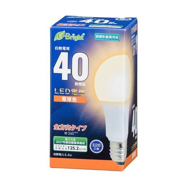 LED�d�� E26 40�`���� �S���� �d���F LDA4L-G AG27 ( 1�� )/ OHM