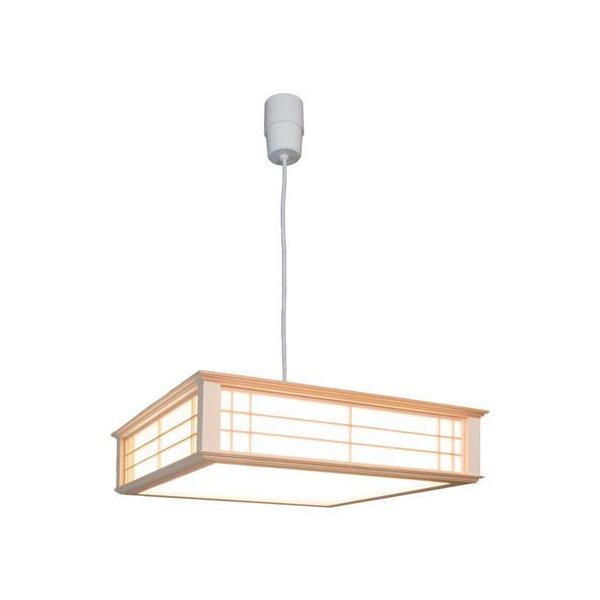 LED和風ペンダントライト 調光 6畳用 電球色 ( 1個 )/ OHM : 爽快