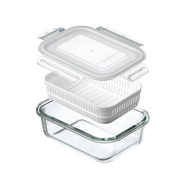 イシガキ デリッシュ・ライフ耐熱ガラス調理＆保存セット 650ml I43365