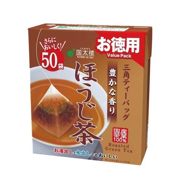 他サイト： 国太楼 豊かな香り ほうじ茶 三角ティーバッグ ( 50袋入 )/ 国太楼の商品画像