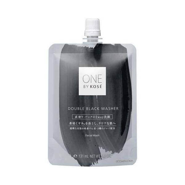ONE BY KOSE ダブル ブラック ウォッシャー ( 140g )/ KOSE ONE BY KOSE ダブル ブラック ウォッシャー ( 140g )/ KOSE