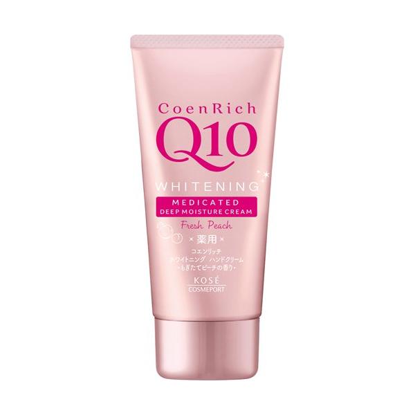 コエンリッチ 薬用ホワイトニング ハンドクリーム もぎたてピーチの香り 80g コエンリッチq10 爽快ドラッグ 通販 Yahoo ショッピング