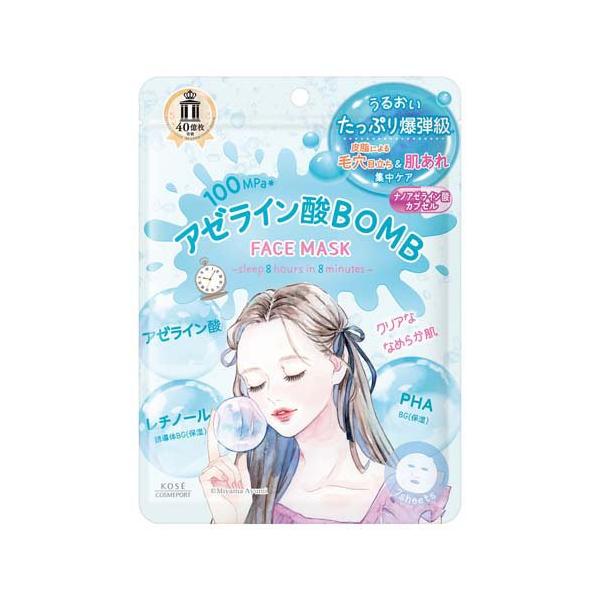 クリアターン アゼライン酸BOMBマスク ( 7枚入 )/ : 爽快ドラッグ