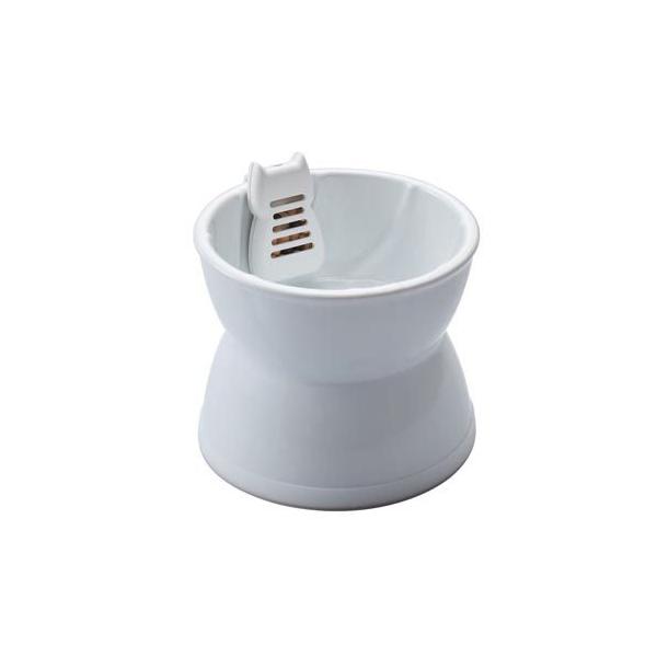 ピュアクリスタル 超ニャン水ボウル ホワイト ( 1個 )/ : 爽快ドラッグ