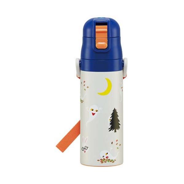 未開封✨チップのみ　水筒 ぬいぐるみショルダー付きステンレスボトル 水筒 キッズ 直飲み 470ml ステンレスボトル ステンボトル SDC4 めがね