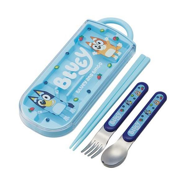 トリオカトラリーセット 子供 おはし スプーン フォーク ブルーイ
