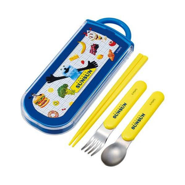 トリオカトラリーセット 子供 おはし スプーン フォーク パペット