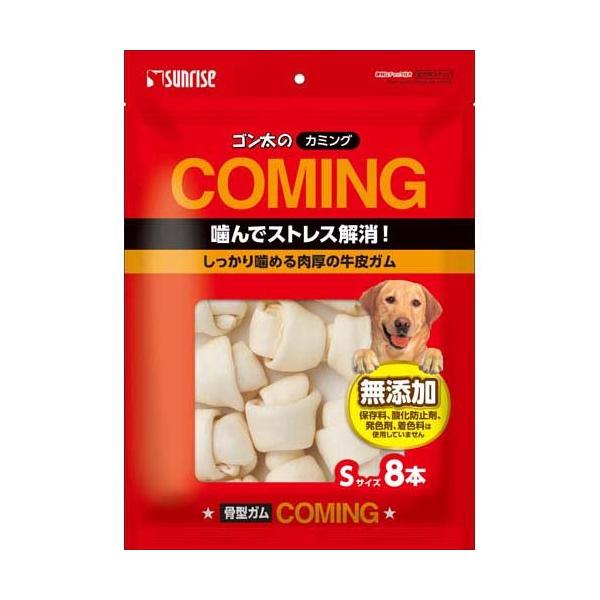 ゴン太のカミング 骨型ガム Sサイズ ( 8本入 )/ ゴン太 :4973321943355