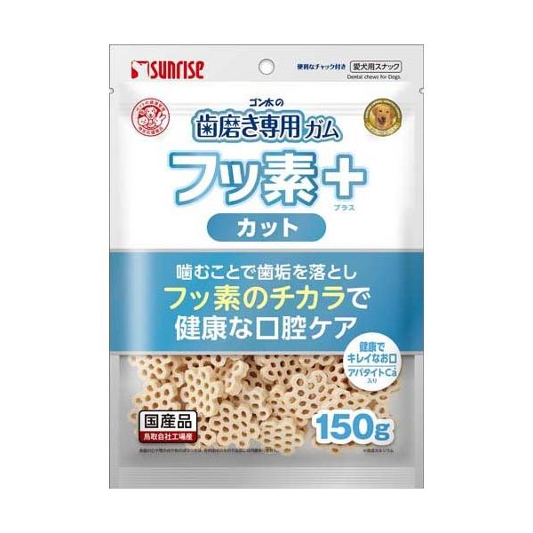 ゴン太の歯磨き専用ガム フッ素プラス カット アパタイトカルシウム