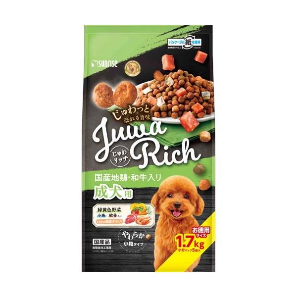 じゅわリッチ 国産地鶏・和牛入り ( 1.7kg ) : 爽快ドラッグ - 通販