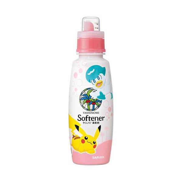 ヤシノミ柔軟剤 ポケモンデザイン ピカチュウ＆クワッス ( 520ml
