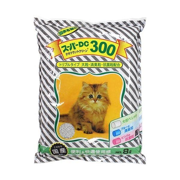 他サイト： 猫砂 スーパーDC300 トリプルタイプ ( 8L )/ スーパーキャットの商品画像