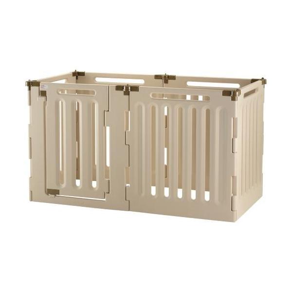 リッチェル（Richell） ペット用 3ウェイサークル 6面90H ベージュ ( 1