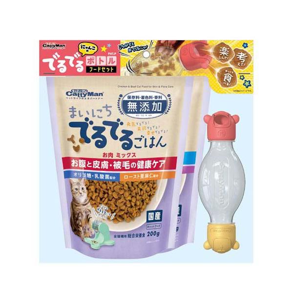 キャティーマン にゃんこのでるでるボトル フードセット ( 1 キャティーマン にゃんこのでるでるボトル フードセット ( 1