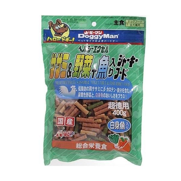ドギーマン ヘルシーエクセル ササミ&野菜+魚入りジャーキー ドギーマン ヘルシーエクセル ササミ&野菜+魚入りジャーキー