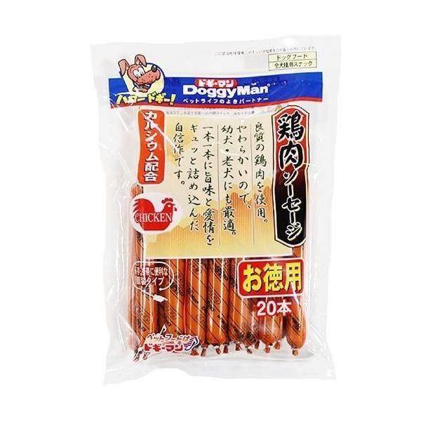 ドギーマン 鶏肉ソーセージ 本入 ドギーマン Doggy Man 爽快ドラッグ 通販 Yahoo ショッピング