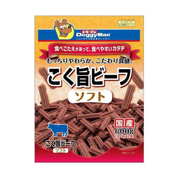こく旨ビーフ ソフト ( 600g )/ ドギーマン(Doggy Man) : 爽快ドラッグ