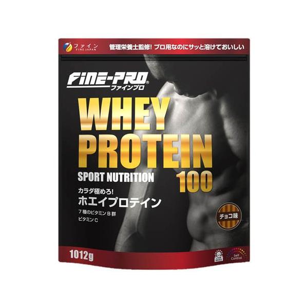 ファインプロ ホエイプロテイン チョコ味 ( 1012g )/ ファイン : 爽快