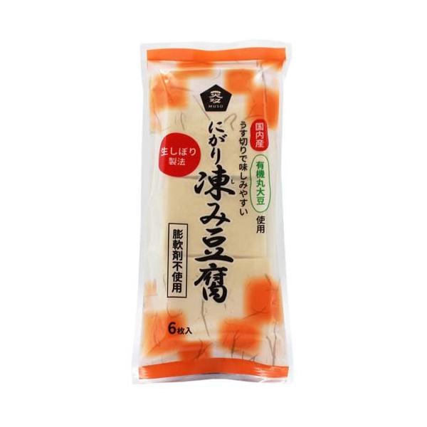 有機大豆使用 にがり凍み豆腐 21622/乾物・惣菜/【発売元、製造元、輸入元又は販売元】ムソー/【有機大豆使用 にがり凍み豆腐 21622の商品詳細】●国内産有機丸大豆とにがりを使用した、通常の半分の厚みの凍り豆腐です。●膨軟剤を使用して...