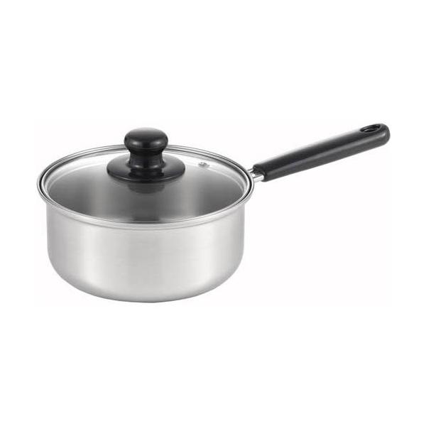 値下げ　新品　マストロクックウェア　20cm片手鍋　送料無料 ヨシカワ IH対応 クック・ルック ベーシック 片手鍋 18cm SJ3771 ( 1個