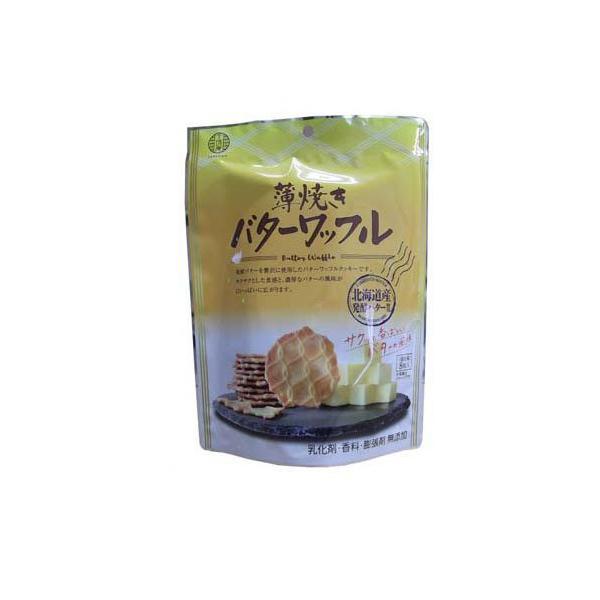 薄焼きバターワッフル/お菓子/【発売元、製造元、輸入元又は販売元】千珠庵/【薄焼きバターワッフルの商品詳細】●生地には国産発酵バターを使用しています。●バターの香りが良くサクサクと食べやい食感です。コーヒー紅茶にも良く合います。/cate4...