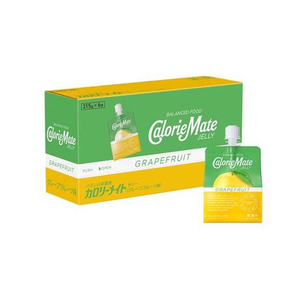 カロリーメイト ゼリー グレープフルーツ味 ( 215g×6袋入 )/ : 爽快