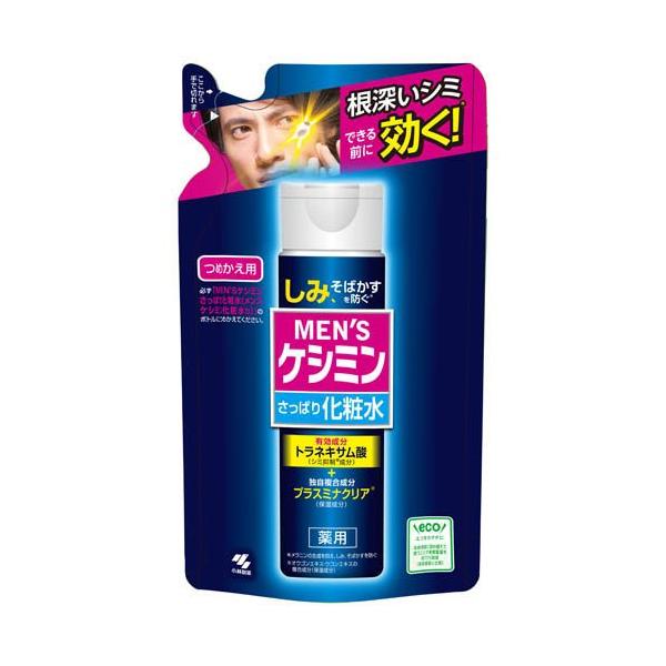 メンズケシミン 化粧水 つめかえ用 シミ そばかす 対策に！ トラネキサム酸 配合(140ml*12袋セット)[男性用 化粧水] メンズケシミン 化粧水 つめかえ用 シミ そばかす 対策に