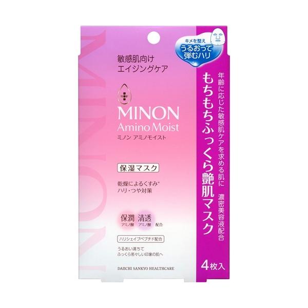 ミノン アミノモイスト もちもちふっくら艶肌マスク ( 24ml*4枚 ミノン アミノモイスト もちもちふっくら艶肌マスク ( 24ml*4枚