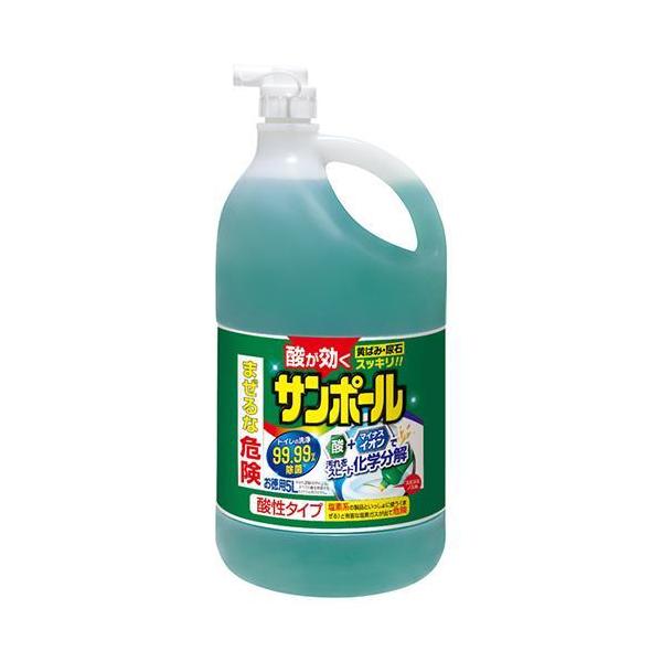 サンポール トイレ洗剤 尿石除去 大容量 塩酸9 5 5l サンポール 爽快ドラッグ 通販 Yahoo ショッピング