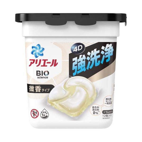 アリエール ジェルボール4D 洗濯洗剤 微香 本体 ( 12個入 )/ ジェル