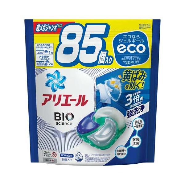 アリエール ジェルボール4D 洗濯洗剤 詰め替え 超メガジャンボ ( 85個入 )/ アリエール ジェルボール