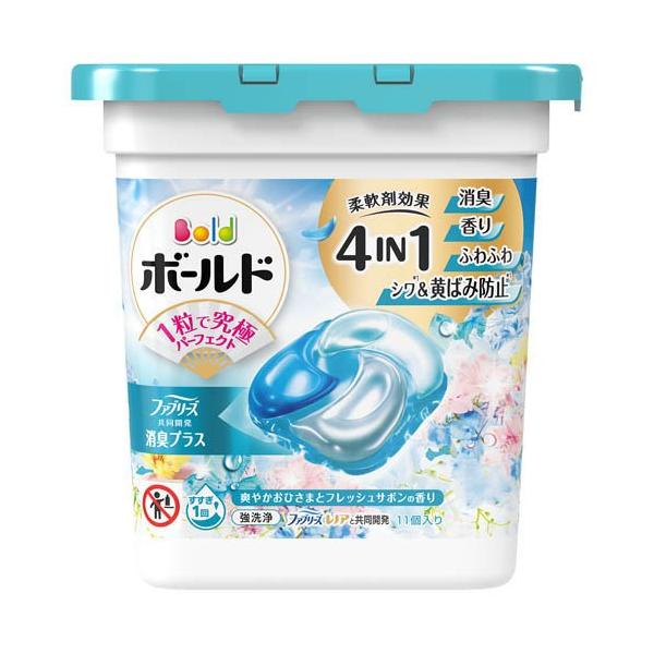 ボールド 洗濯洗剤 ジェルボール 4in1 爽やかおひさまとフレッシュ
