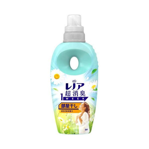 レノア 超消臭1WEEK 柔軟剤 部屋干し おひさまの香り 本体 ( 490mL