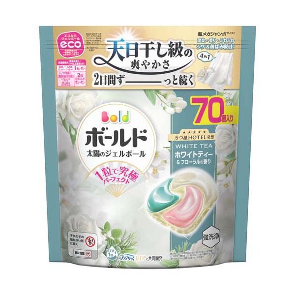 Bold ボールド 4in1洗剤 85個入✖４ ボールド 洗濯洗剤 ジェルボール 4in1 ホワイトティー 詰め替え 超メガ
