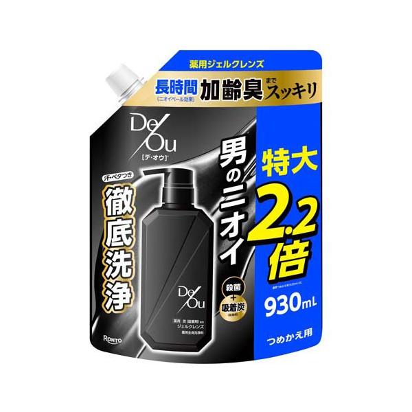 デ・オウ 薬用クレンジングウォッシュ メントール つめかえ用 特大