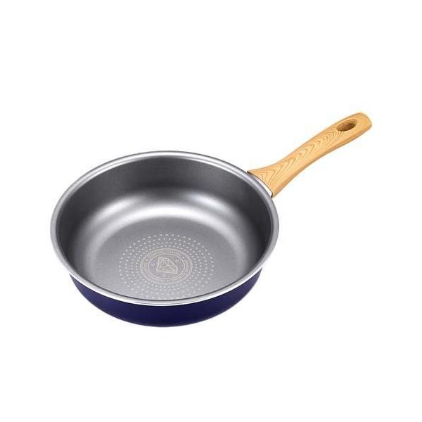 ダイヤモンドコーティング深型フライパン*9 フライパン 深型 22cm ダイヤモンドコーティング IH対応 ガス火