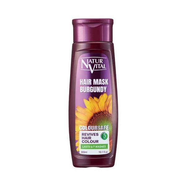 ナチュールバイタル カラーセーフヘアマスク S ワインレッド ( 300ml