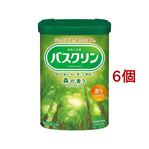 バスクリン 森の香り ( 600g*6個セット )/ : 爽快ドラッグ - 通販