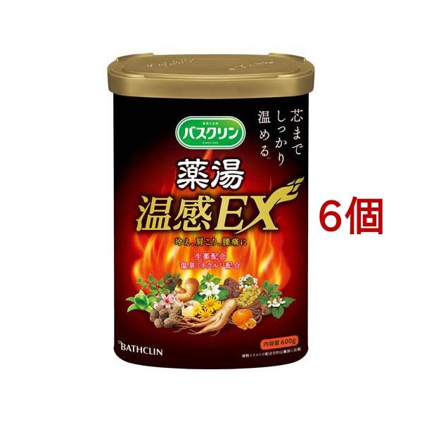 バスクリン 薬湯 温感EX ( 600g*6個セット )/ : 爽快ドラッグ - 通販