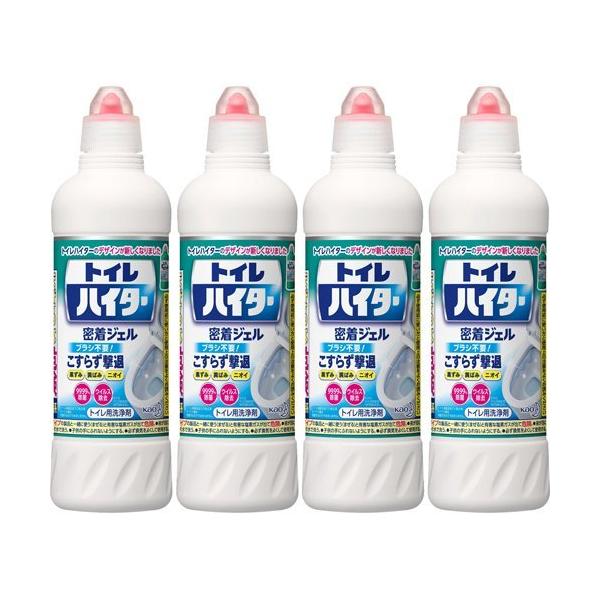 他サイト： 除菌洗浄トイレハイター トイレ用洗剤 ( 500ml*4本セット )/ ハイターの商品画像