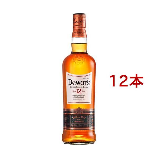 デュワーズ 12年[ウイスキー ギフト 贈り物 ハイボール] ( 700ml×12本