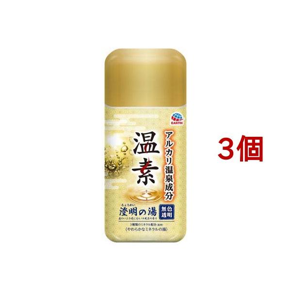 温素 澄明の湯 600gx14本無色 透明 ヒノキ の香り 入浴剤 にごり 温素 澄明の湯 入浴剤 お風呂 温泉成分 ヒノキ風呂の香り とろとろの湯