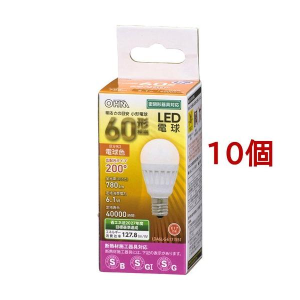 LEDd ` E17 60` dF LDA6L-G-E17 IS51 ( 10Zbg )/ OHM