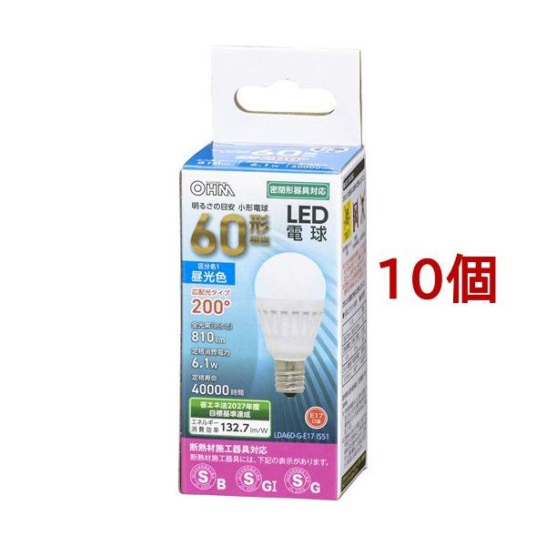 LEDd ` E17 60` F LDA6D-G-E17 IS51 ( 10Zbg )/ OHM